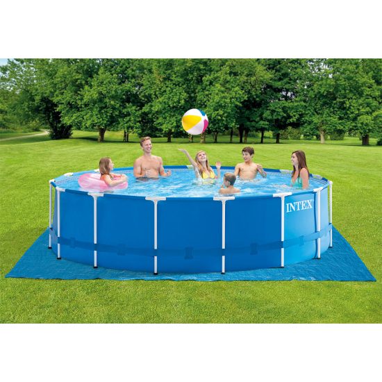 INTEX Metal Frame Pool Set Round 15 ft x 48" / 4.57m x 1.22m - Image 5