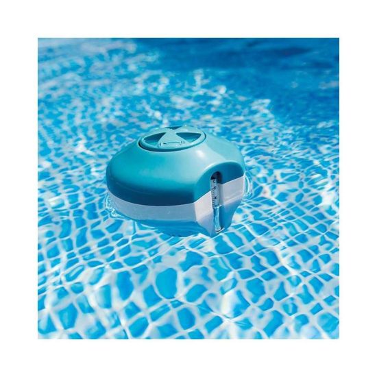 Intex Floating Corine Dispenser With Thermometer 2 In 1 Bromine Or Chlorine For Pool & Spa - Image 2