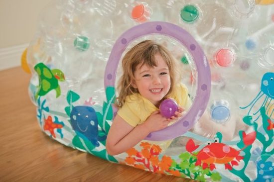 INTEX Ball Toyz See-Thru Submarine Play House ( 68-1/2" X 48"X 35" ) - Image 4