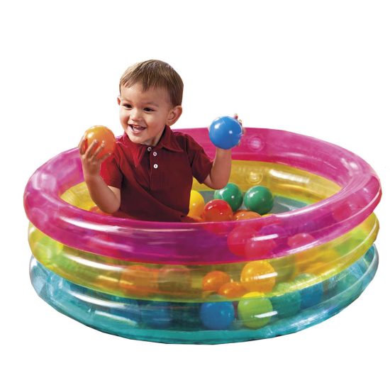 INTEX Classic 3 Ring Inflatable Baby Ball ( 34'' x 10'' ) - Image 2