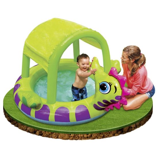 INTEX Seahorse Baby Pool ( 74" L x 58" W x 41" H ) - Image 2