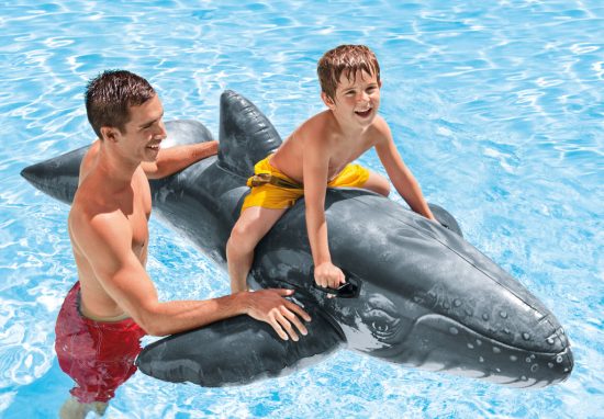 INTEX Realistic Whale Ride-On ( 79" x 53" ) - Image 2