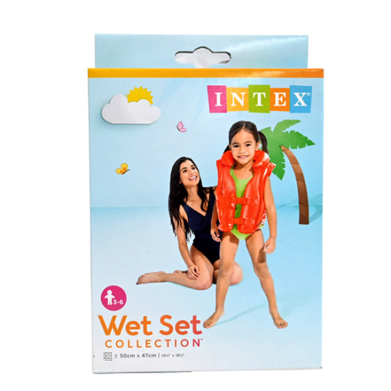 INTEX Deluxe Swim Vest ( 19 1/2" x 18 1/2" ) - Image 3