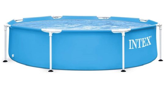 INTEX Swimming Pool Metal Frame 8ft X 20in