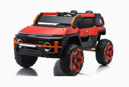 UTV 4WD Kids Electric Car 3-5km/H 4 Wheels Suspension LED Lights Safety Belt Car - Image 3