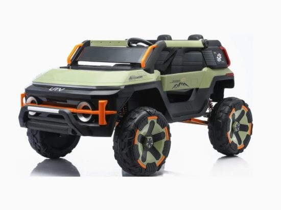 UTV 4WD Kids Electric Car 3-5km/H 4 Wheels Suspension LED Lights Safety Belt Car - Image 4