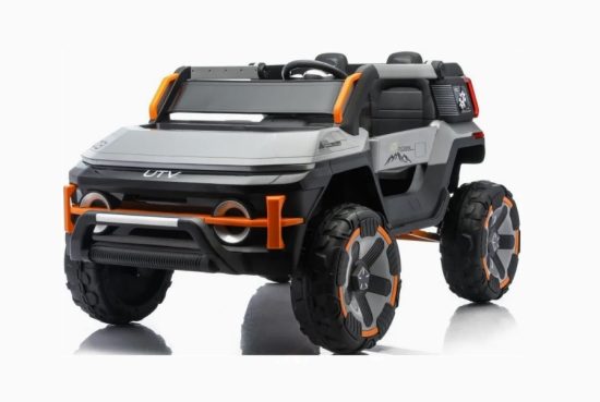 UTV 4WD Kids Electric Car 3-5km/H 4 Wheels Suspension LED Lights Safety Belt Car