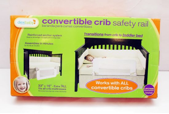 Dex Baby Safety Bed Rail 33" x 16" Extra Tall - Image 4