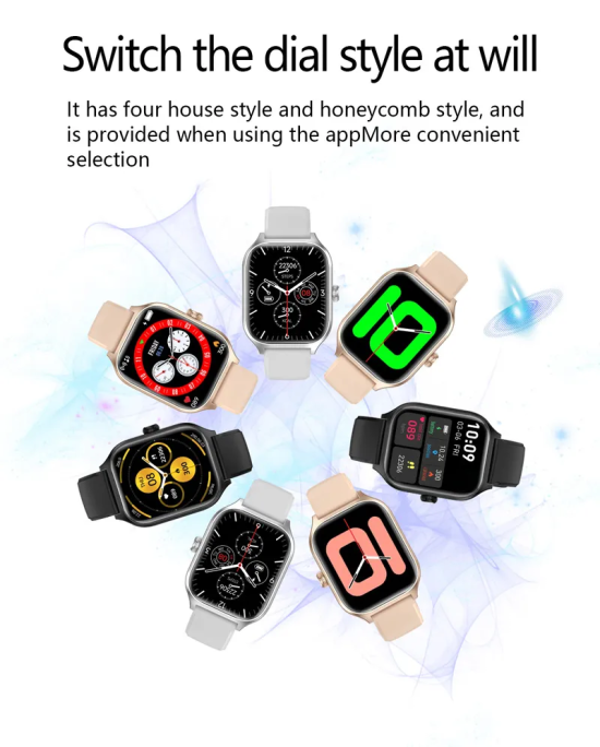 GT4 Pro Smart Watch With One Strap , Wireless Charging Cable And User Manual - Image 6