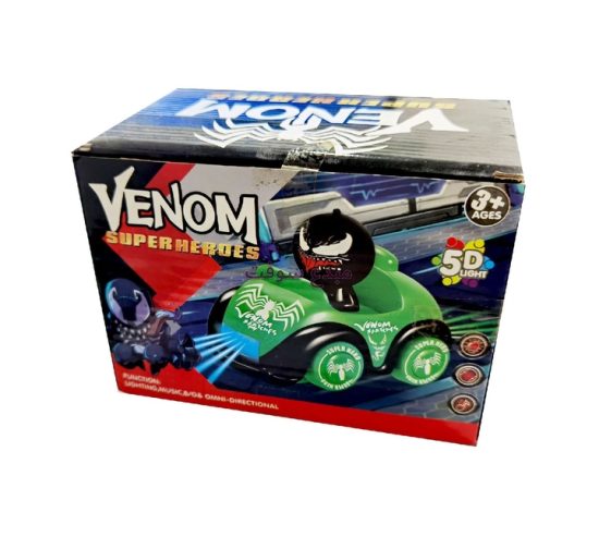 Toy Car Venom Super Hero 5D Light & Music Battery Operated